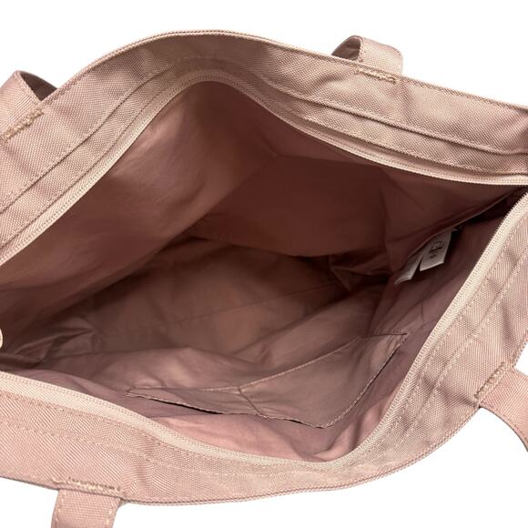 HERSCHEL Classic Tote Bag in Ash Rose Unisex Recycled Polyester Shoulder Bag - Picture 4 of 9